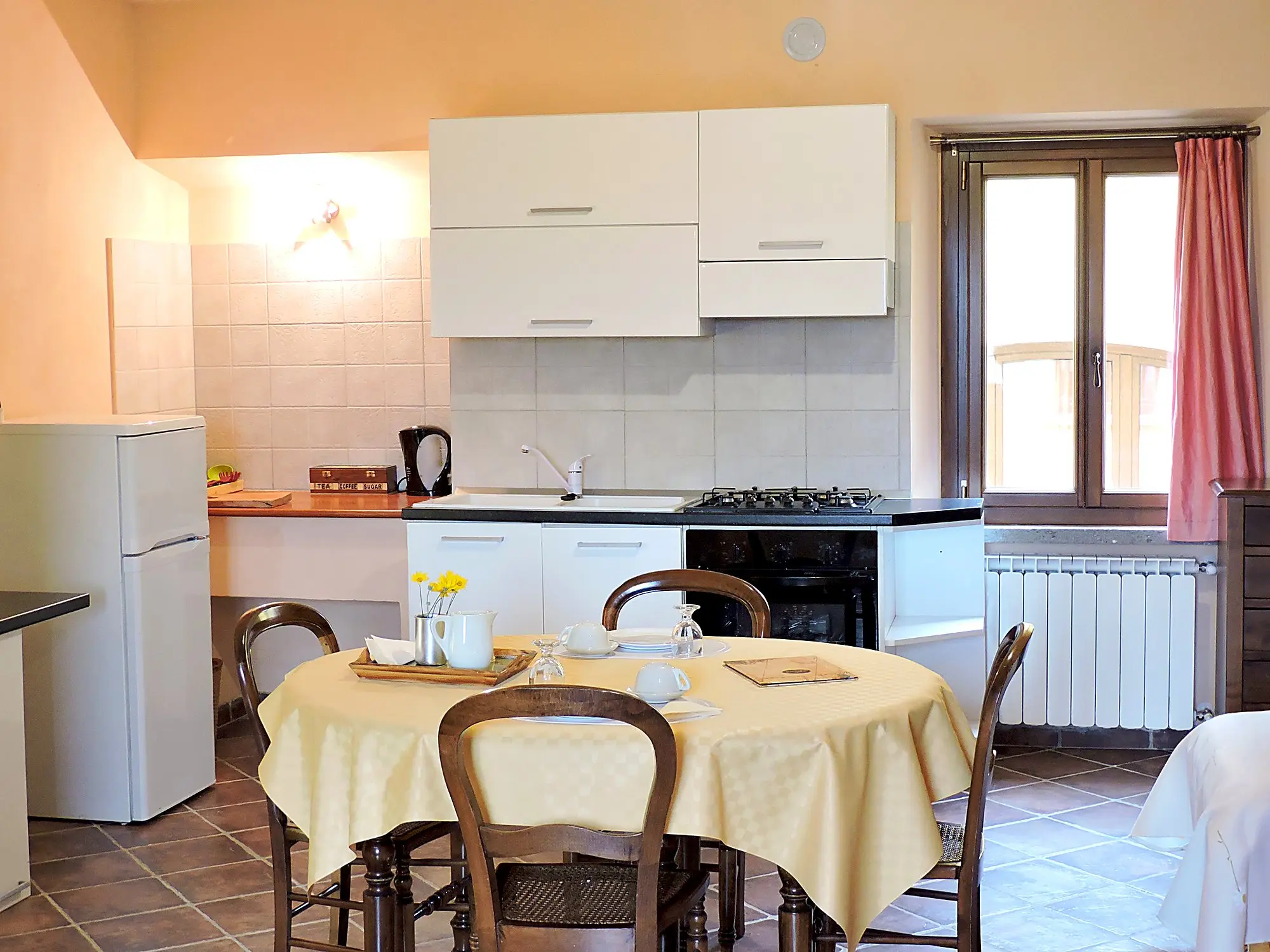 La cucina della Suite Tuscia
